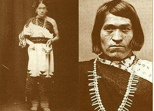 Figure 6. Photographs of We-Wah, from.New Mexico, who was born biologically male but lived as a Two Spirit woman (Photograph by Zuleyka Zevallos). ‘Two Spirit’ is a western term, but one that describes the idea of the individual taking on the sex, gender, role and dress of the opposite sex (Gilchrist 1999, 61). Fulton and Anderson propose that the two spirit way of life is “a sacerdotal role, an intermediary between the two sexes, between the living and the dead, and between the gods and humanity” (Gilchrist 1999, 62).